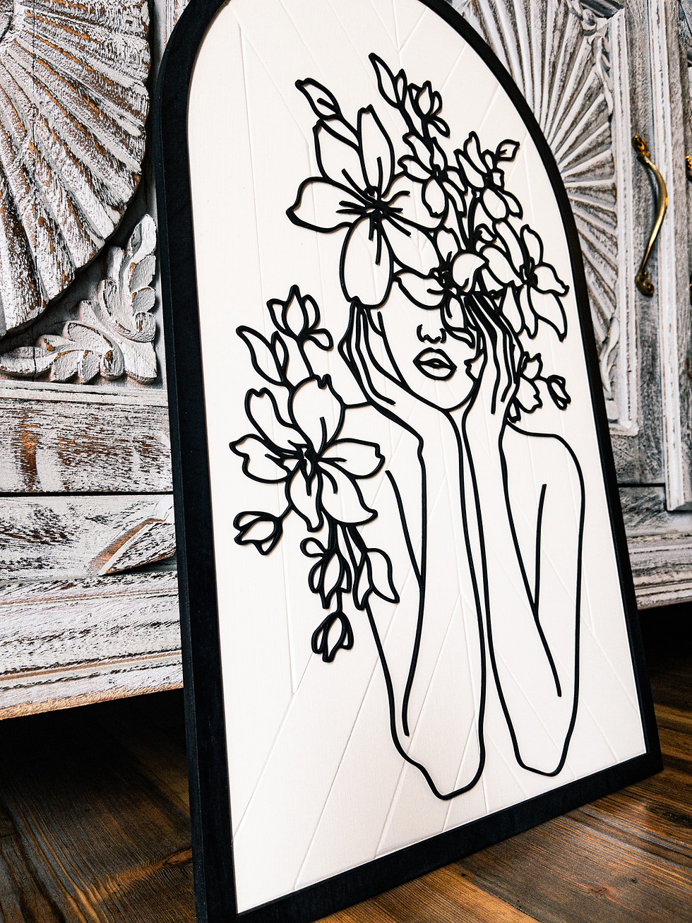 Thumbnail: Floral Muse Arch Wall Art