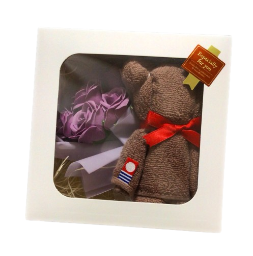 サムネイル： 今治ギフトハンカチsoapflower