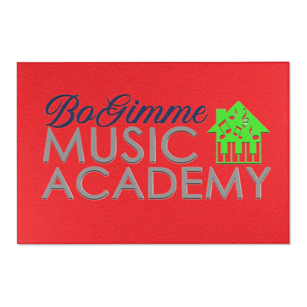 Red BoGimme Academy Area Rugs