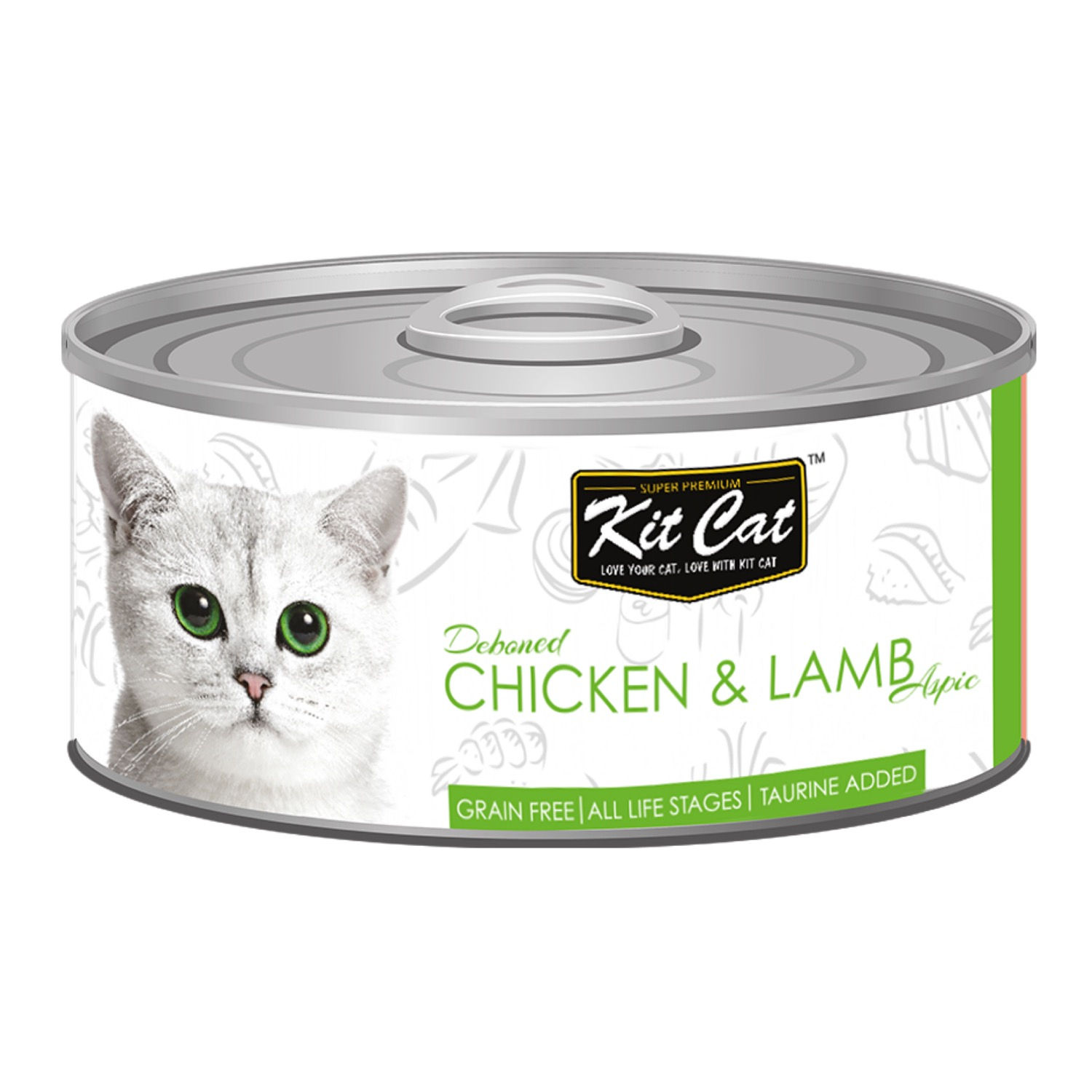 CHICKEN & LAMB 80gX24