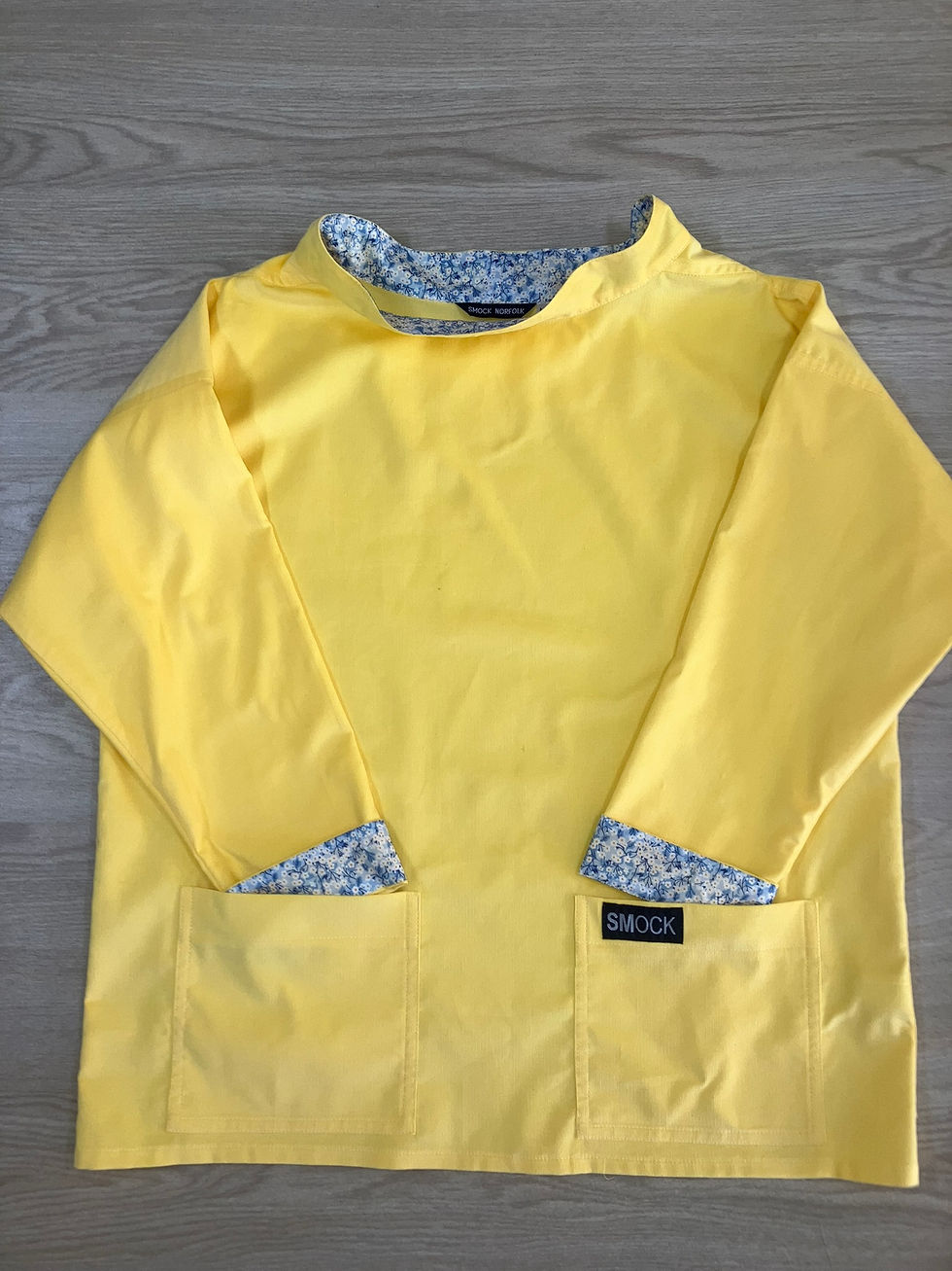 Thumbnail: Hunstanton needlecord smock with Liberty Lawn lining.