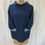 Thumbnail: Dark denim "Walcott" smock with Liberty Tana lawn lining