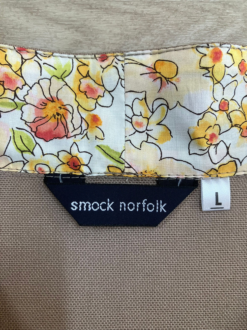 Thumbnail: Reepham canvas smock with Lawn lining