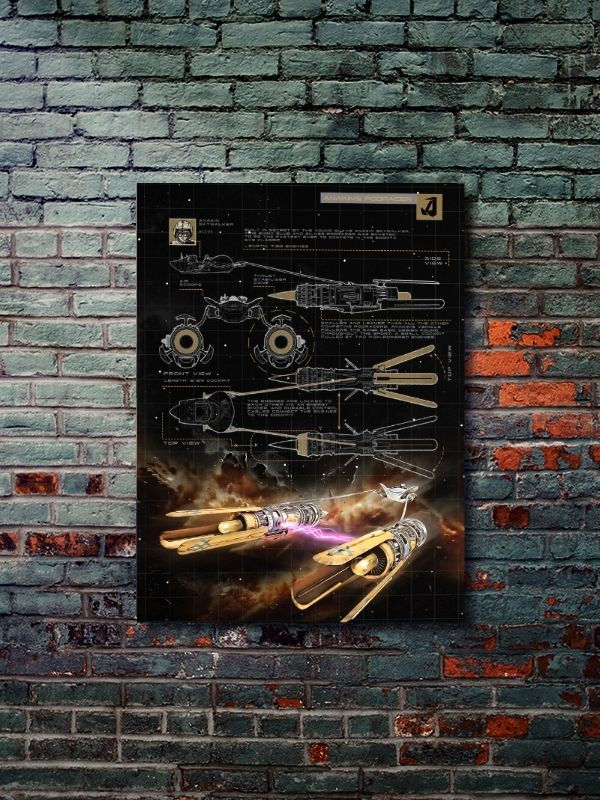 Film, Dizi, Animasyon Temalı Poster Serisi - Özel Tasarım Kağıt Poster