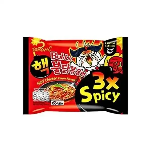 Samyang Buldak 3x Spicy - En Acı Tavuk Aromalı Ramen (140g)