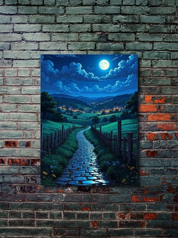 Manzara, Doğa Temalı Poster Serisi - Özel Tasarım Kağıt Poster