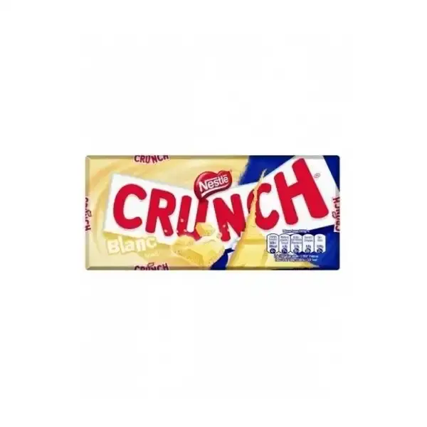 Nestle Crunch White - Pirinç Patlaklı Beyaz Çikolata (100g)