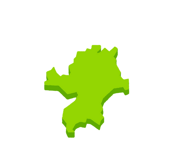 福岡県地図