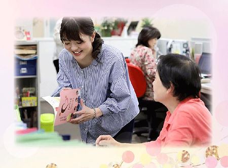 笑顔の介護支援専門員