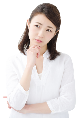 悩んでいる人