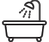お風呂のアイコン