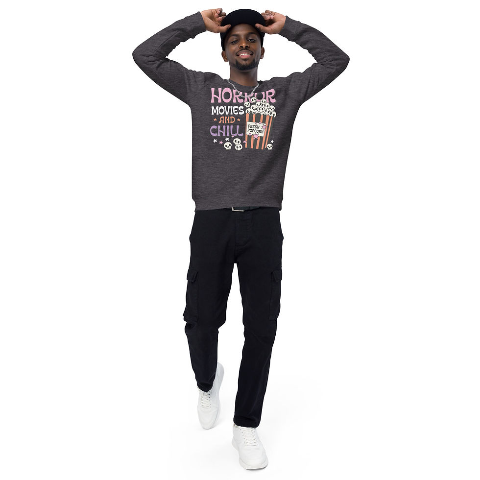 Thumbnail: Horror Movies N Chill sweatshirt