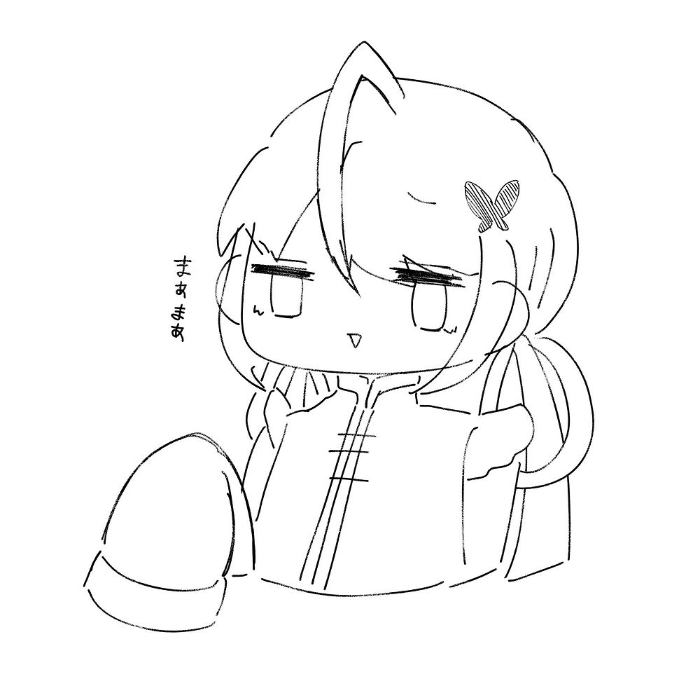 LINEスタンプにした  かったものラフ