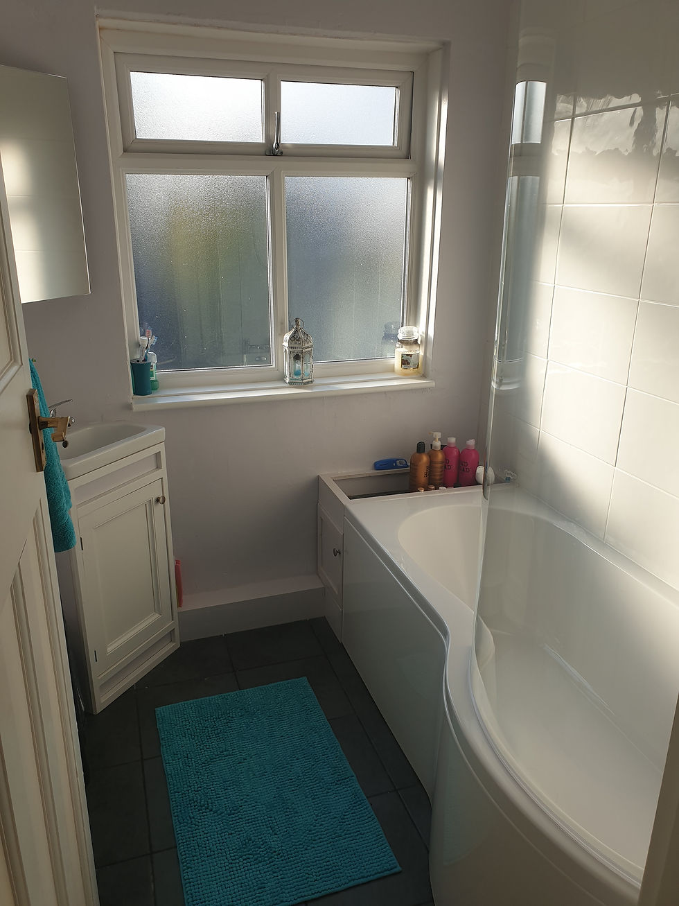 Bathroom after