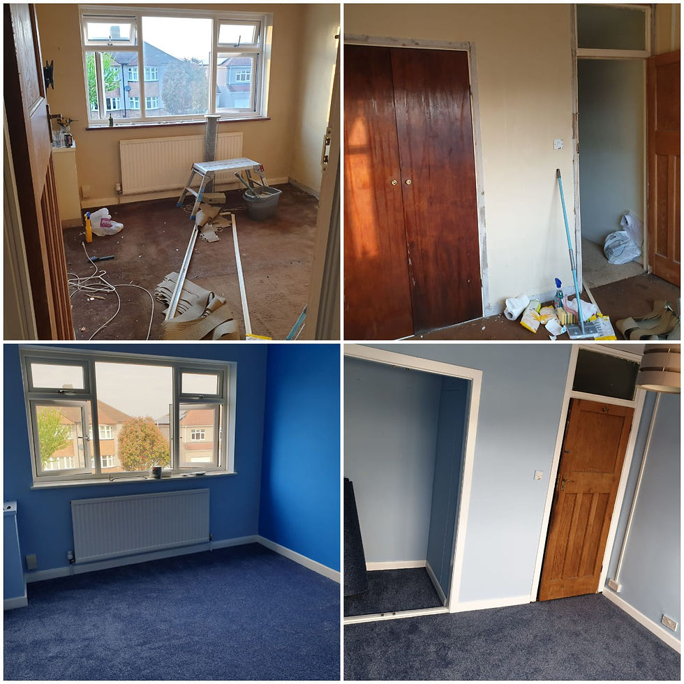 Bedroom redecoration