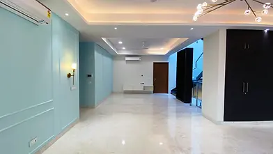 Custom-built residential home far in Faridabad by Prithu Homes, reflecting modern design and quality construction.
