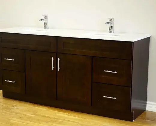 Thumbnail: Solid Wood Vanity 72''