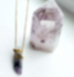 Illuminate Harmony Amethyst Pendant Necklace