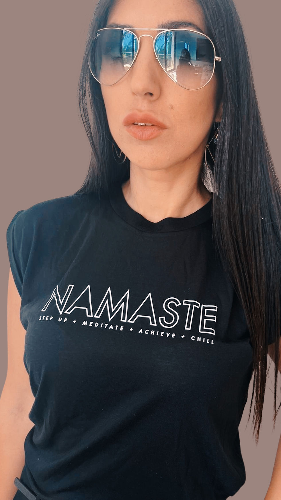 Thumbnail: Namaste Super Soft Graphic T-Shirt