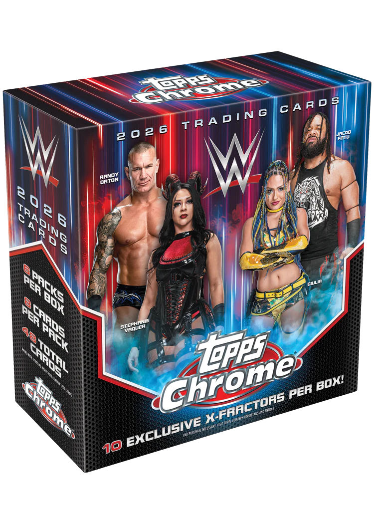 2026 Topps Chrome WWE - Mega Box