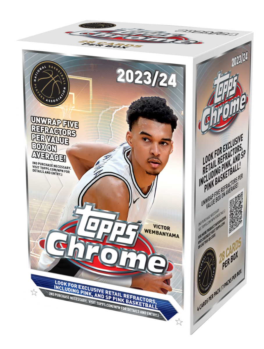 23/24 Topps Chrome® Basketball - Value Box