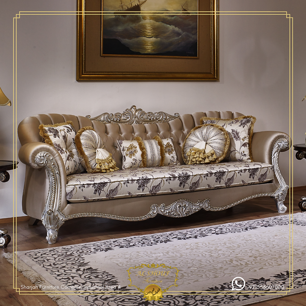 Thumbnail: Miel Classic Sofa Set Italian Design