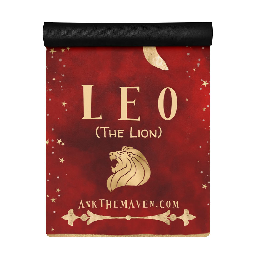Thumbnail: Leo, The King/Queen, Yoga Mat