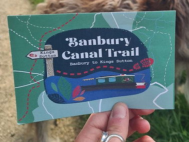 Banbury canal trail, Rizzy in background (from LinkedIn).jpeg