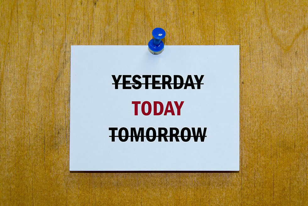 Discussion: Yesterday, Today, Tomorrow… Where Do You Live?