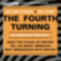 The Fourth Turning by WILLIAM STRAUSS and NEIL HOWE audio book sumamry cover on bookdio.org in History
