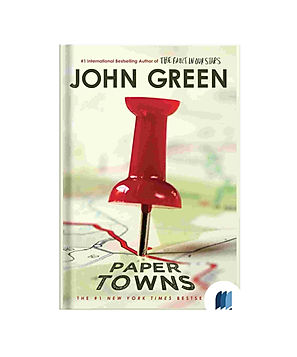 Paper Towns by JOHN GREEN book cover on bookdio.org