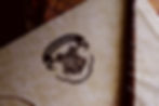 Hogwarts crest on aged parchment beside a dark wand, with Draco dormiens nunquam titillandus text, fantasy mood