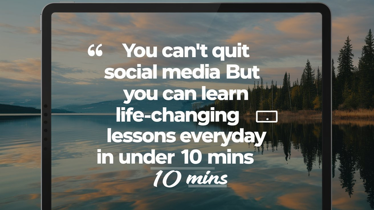 Photo inspiration: Quit Social Media Habit Reference: You Can T Quit Social Media But You Can Learn