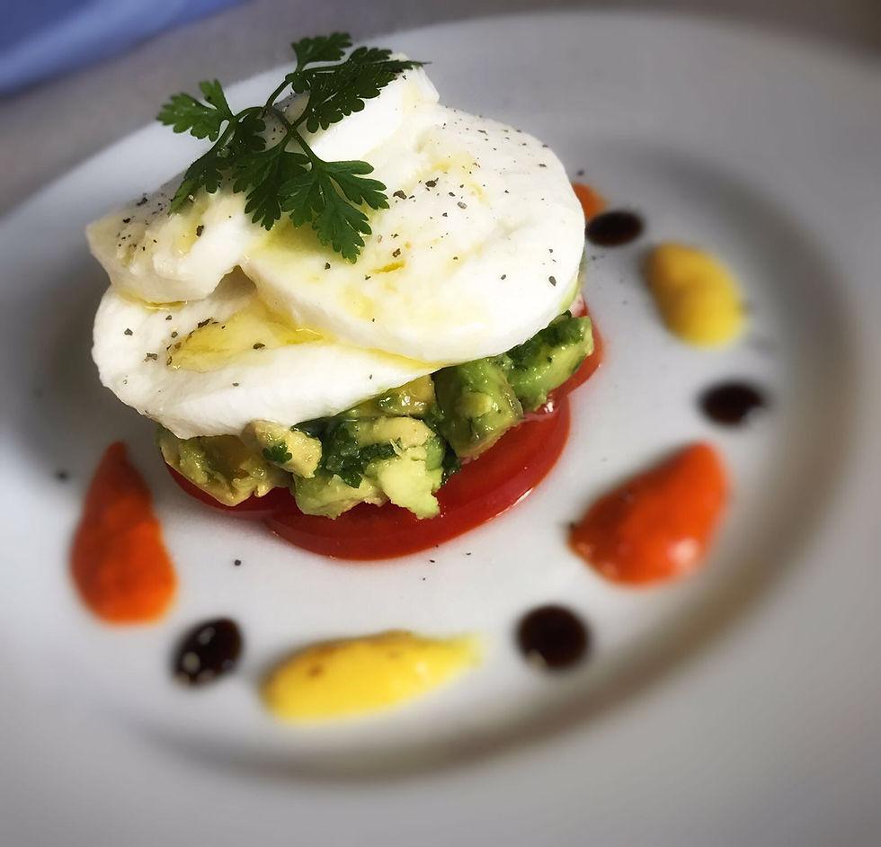 Vine Tomato, Avocado and Mozzarella