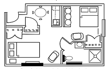 park terrace floor plans semi-private