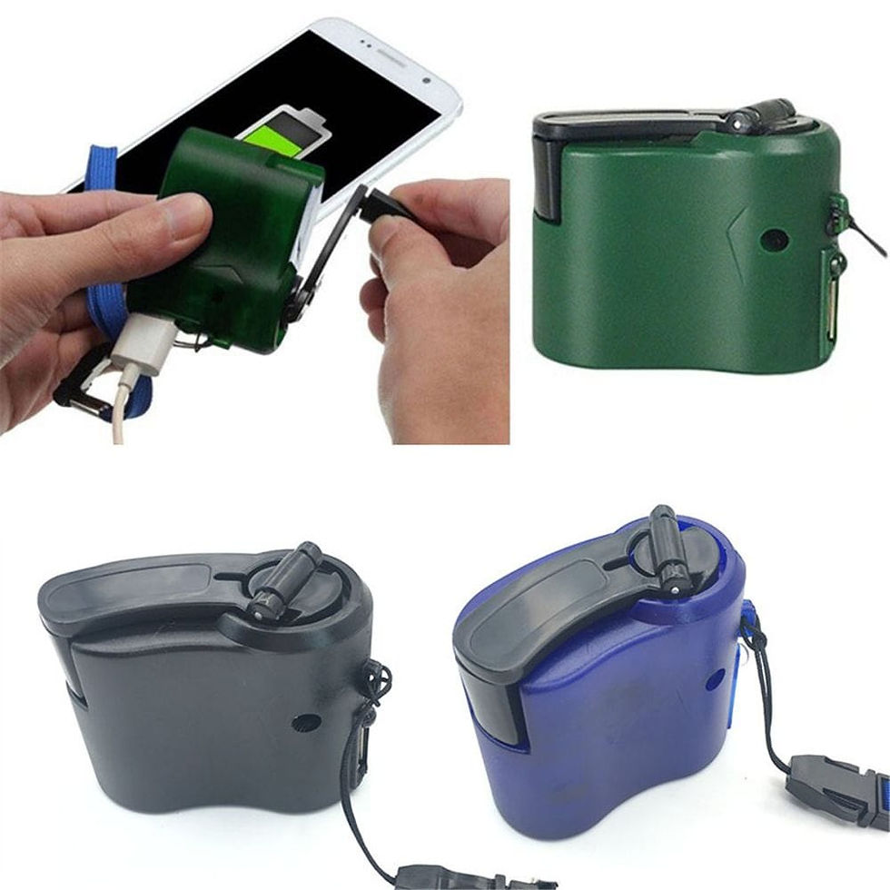 Miniatura: cargador manual del teléfono