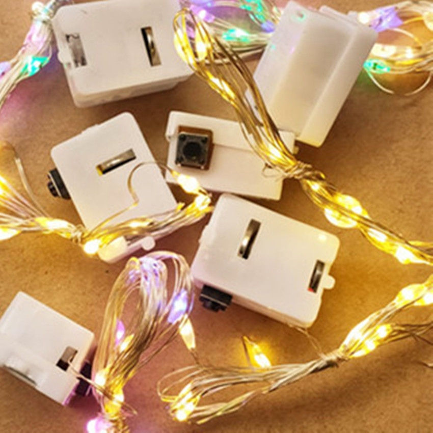 Miniatura: led alambre de cobre cadena de luz decorativa