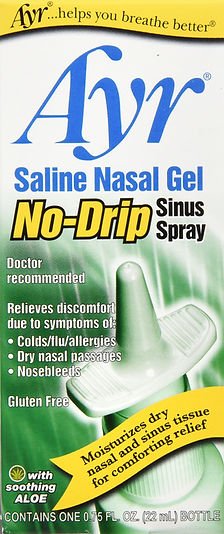 AYR SALINE NASAL GEL NO DRIP SPRAY 0.75OZ | GSP AYR SALINE NASAL GEL NO DRIP SPRAY 0.75OZ | GSP