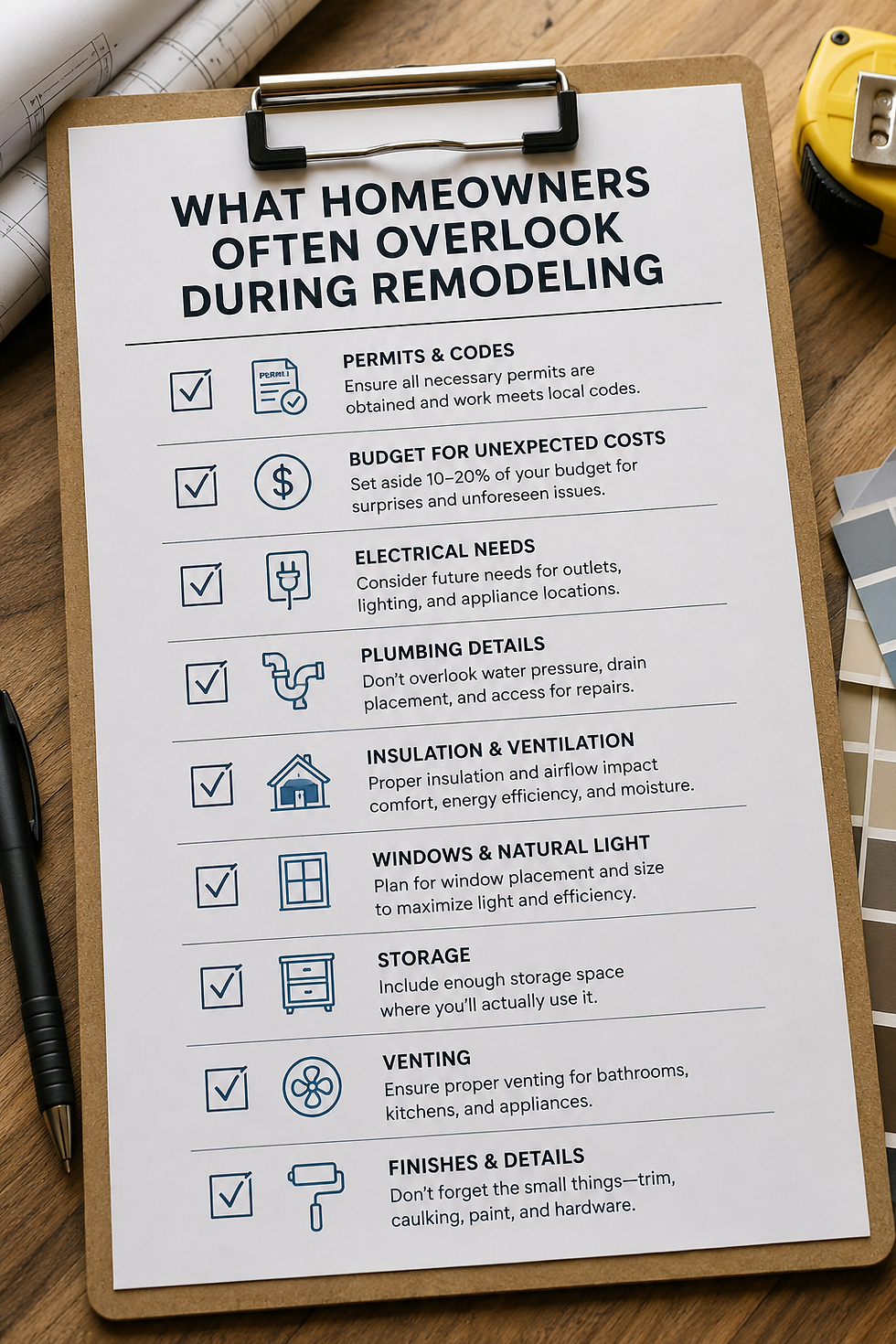 What Homeowners Often Overlook During Remodeling