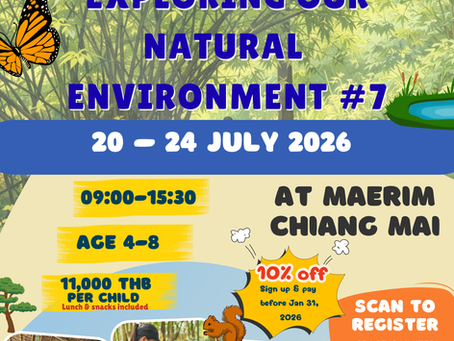 Traidhos Junior Summer Day Camp :  Exploring Our Natural Environment #7 (20 – 24 July 2026) Age 4-8