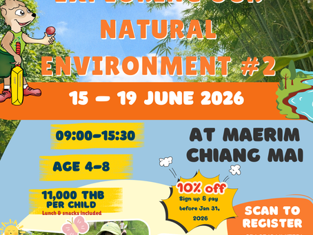 Traidhos Junior Summer Day Camp :  Exploring Our Natural Environment #2 (15 – 19 June 2026) Age 4-8