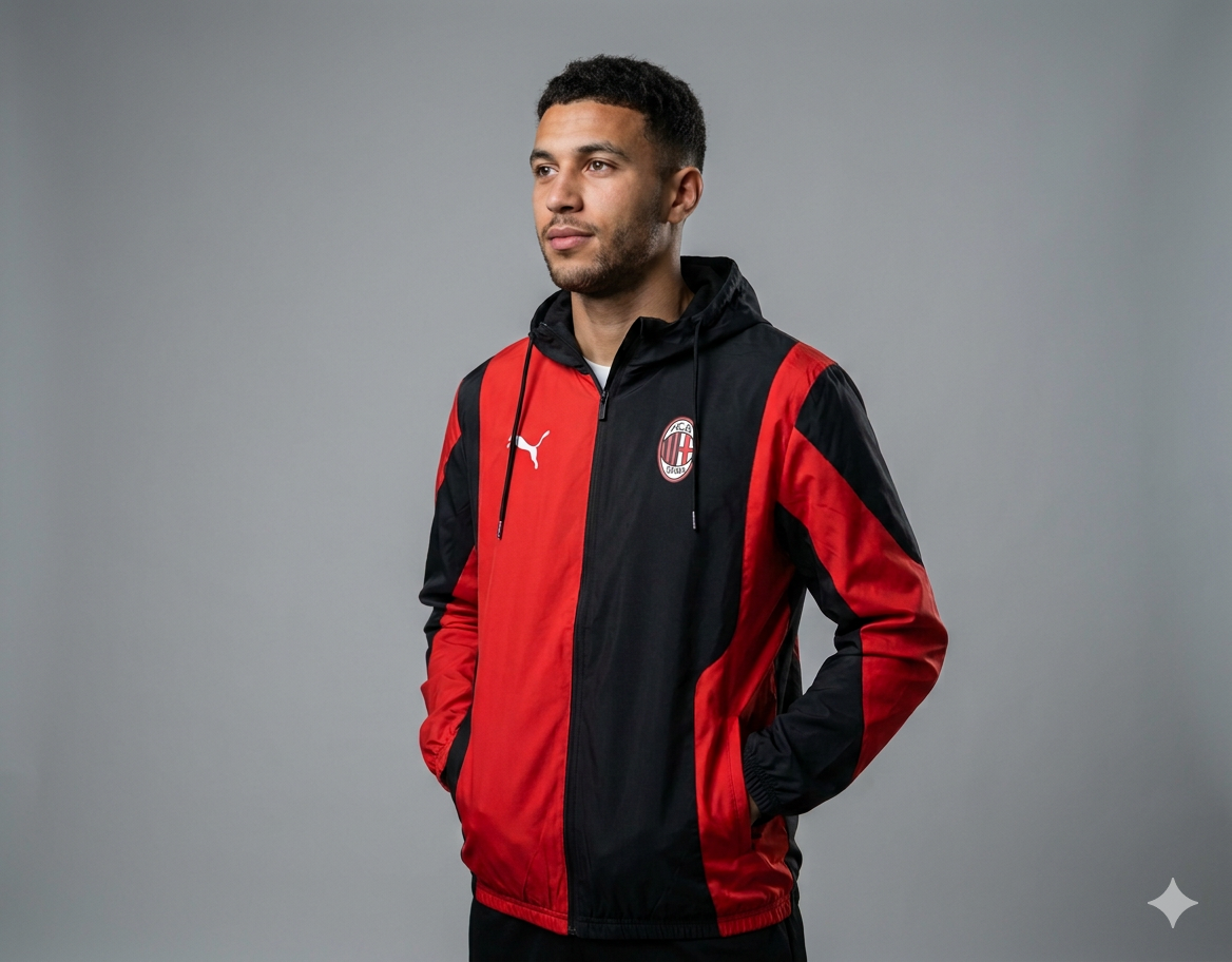 AC Milan Pre-Match Jacket