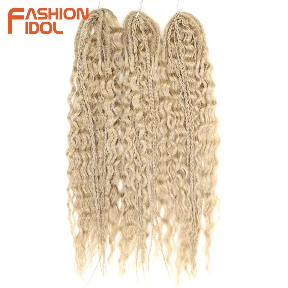 Thumbnail: Ariel Hair Synthetic Twist Crochet Curly Hair 24 Inch