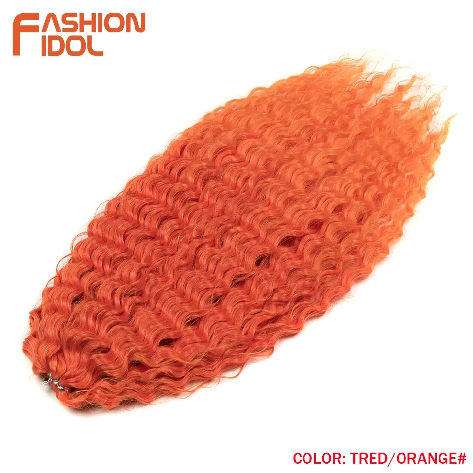 Thumbnail: Ariel Hair Synthetic Twist Crochet Curly Hair 24 Inch