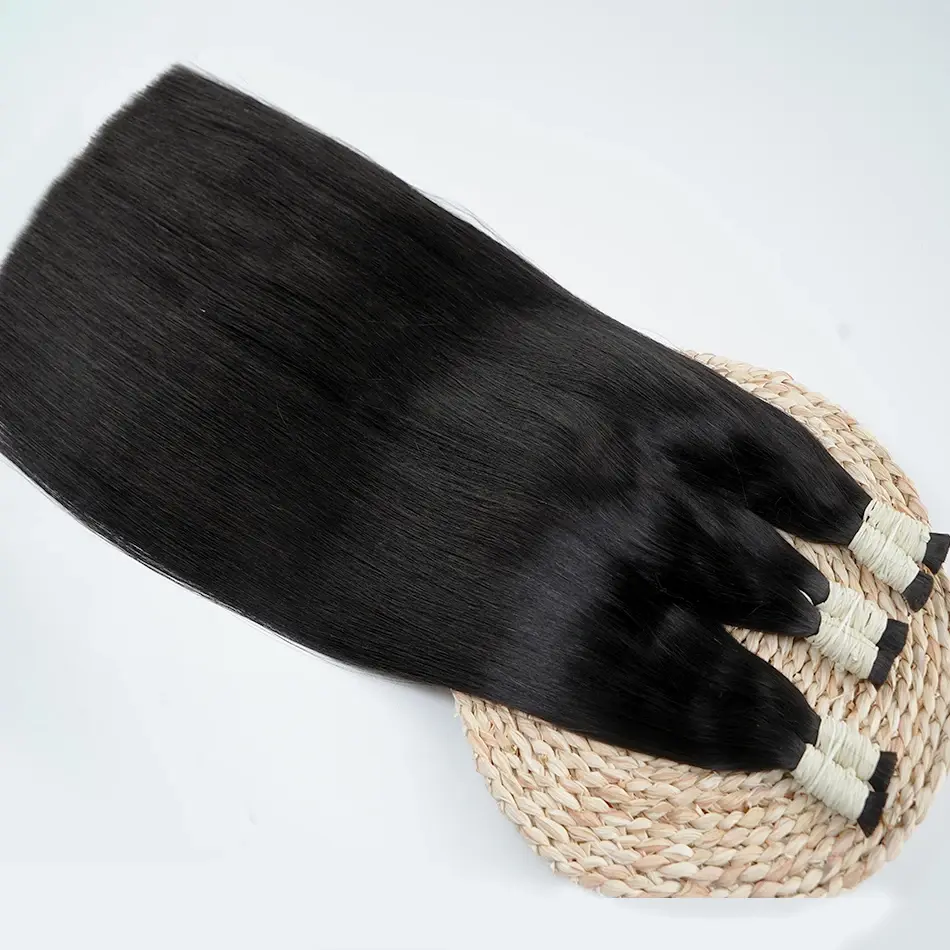 Thumbnail: Human HairVietnamese Hair No Weft Hair Bulk 613 Real Natural Hair