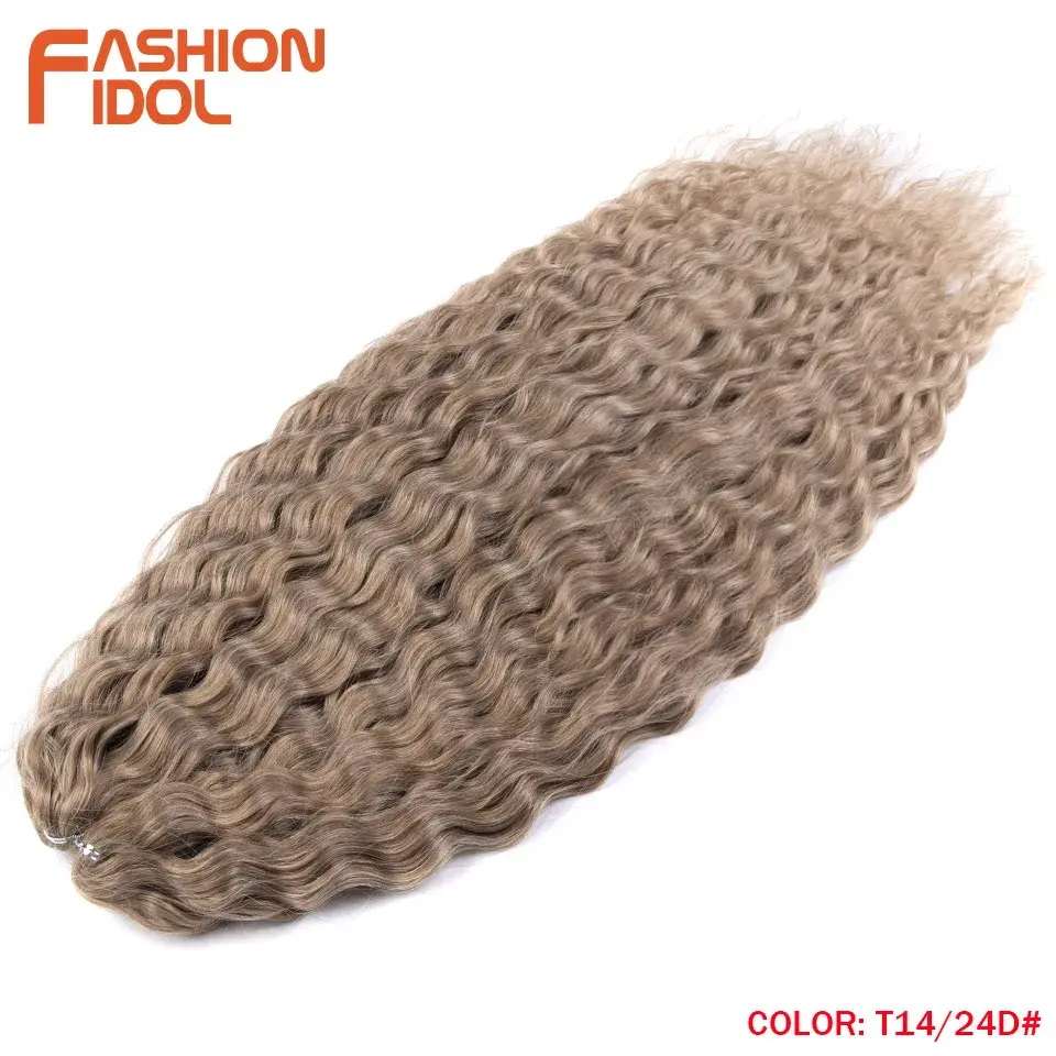 Thumbnail: Ariel Hair Synthetic Twist Crochet Curly Hair 24 Inch