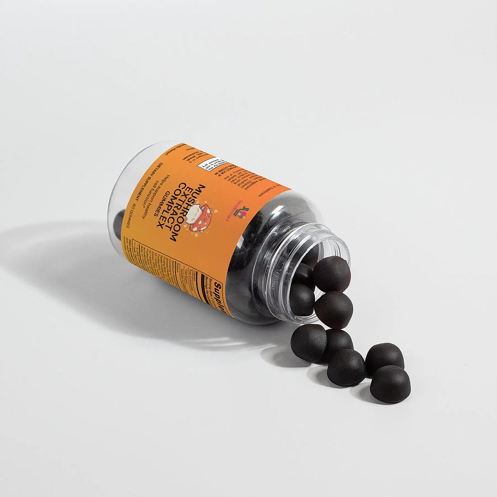 Thumbnail: Raspberry Mushroom Gummies Extract