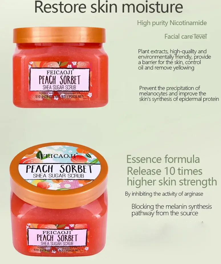 Miniatura: Sugar Scrub Skin Care Arbutin Sugar Salt Exfoliating Bath Salt Body Scrub