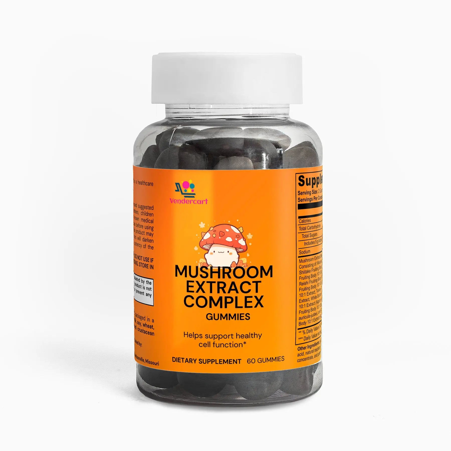Raspberry Mushroom Gummies Extract