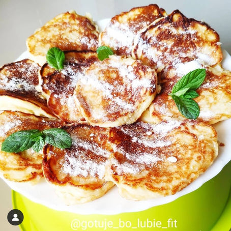 RACUCHY JOGURTOWE z JABŁKIEM